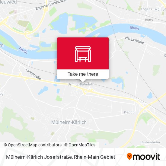 Mülheim-Kärlich Josefstraße map