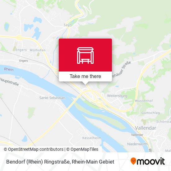 Bendorf (Rhein) Ringstraße map