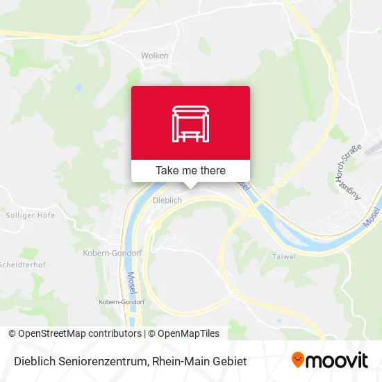 Карта Dieblich Seniorenzentrum