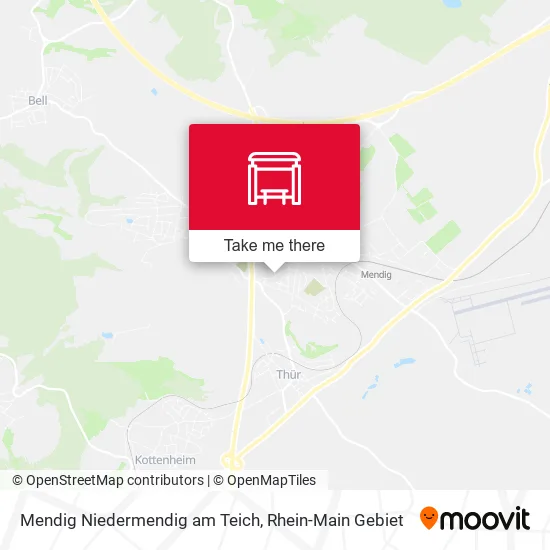 Карта Mendig Niedermendig am Teich