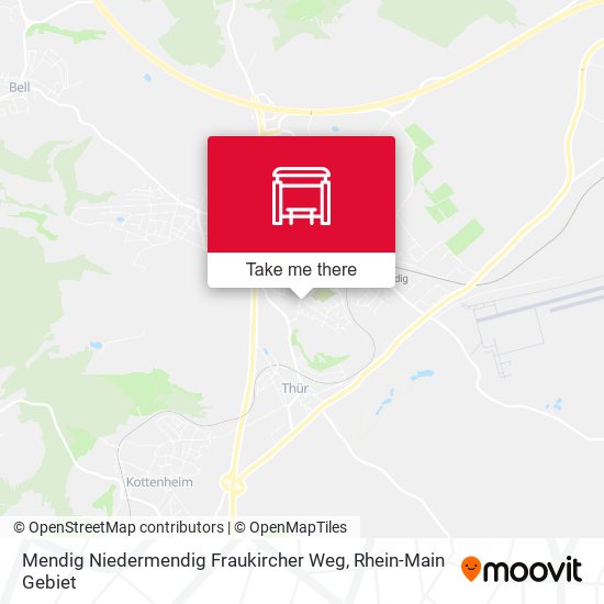 Mendig Niedermendig Fraukircher Weg map