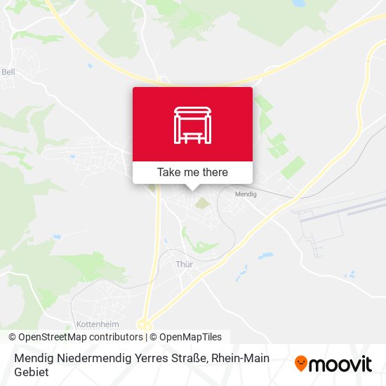 Mendig Niedermendig Yerres Straße map