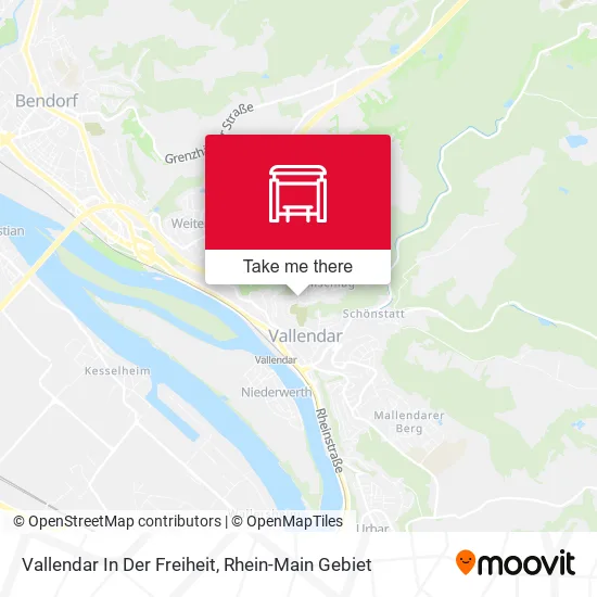 Карта Vallendar In Der Freiheit