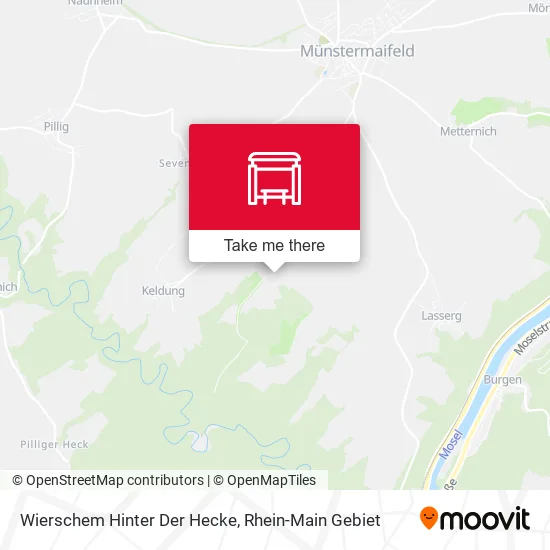 Карта Wierschem Hinter Der Hecke