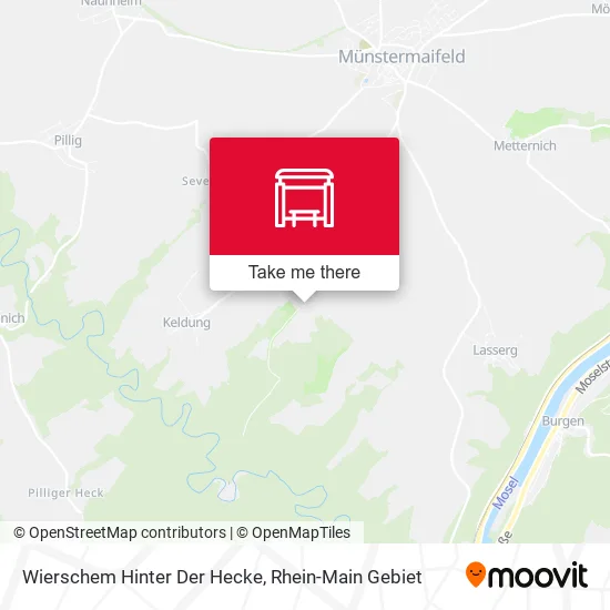 Карта Wierschem Hinter Der Hecke