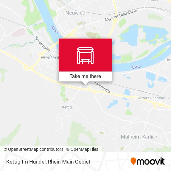 Карта Kettig Im Hundel