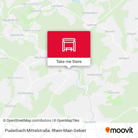 Puderbach Mittelstraße map