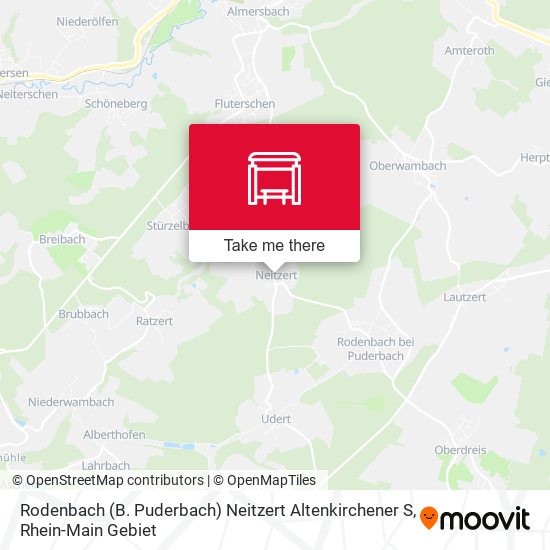 Карта Rodenbach (B. Puderbach) Neitzert Altenkirchener S