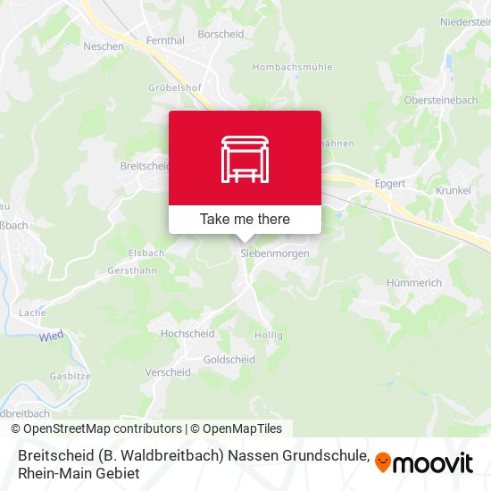 Breitscheid (B. Waldbreitbach) Nassen Grundschule map