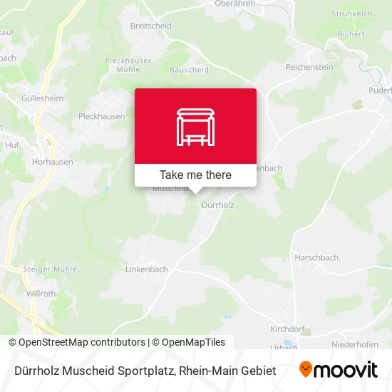 Карта Dürrholz Muscheid Sportplatz