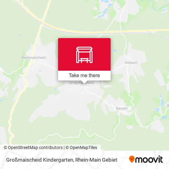 Карта Großmaischeid Kindergarten