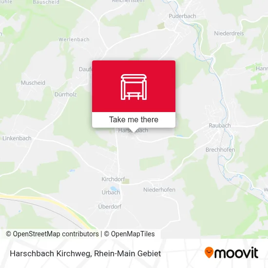 Harschbach Kirchweg map