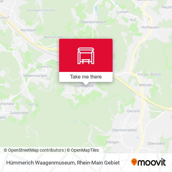 Hümmerich Waagenmuseum map