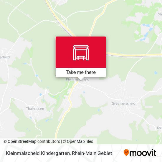 Kleinmaischeid Kindergarten map