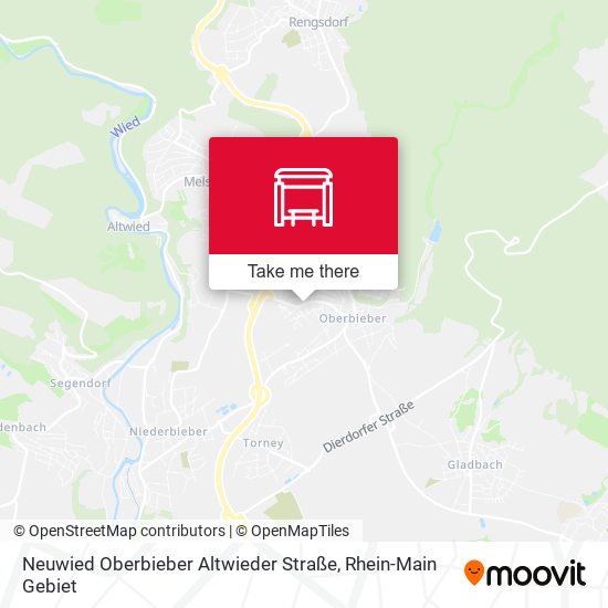 Neuwied Oberbieber Altwieder Straße map