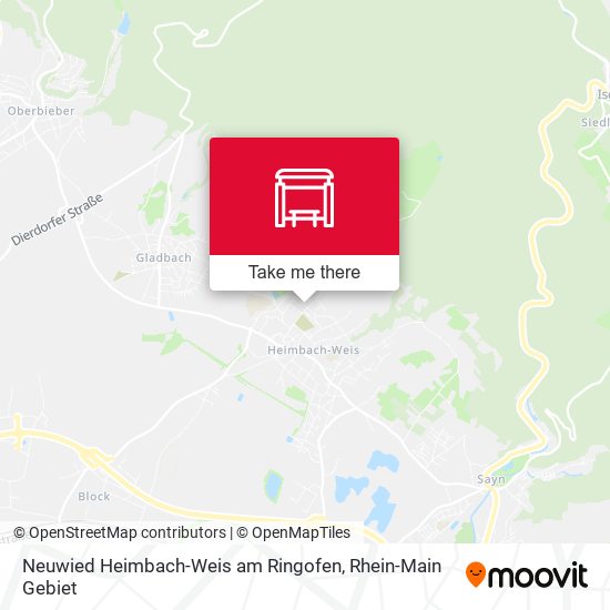Neuwied Heimbach-Weis am Ringofen map