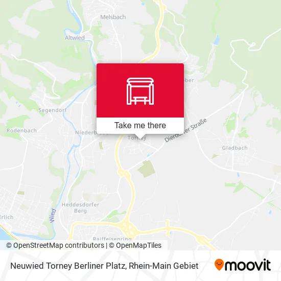 Карта Neuwied Torney Berliner Platz