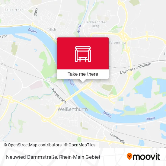 Карта Neuwied Dammstraße