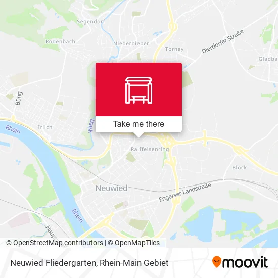 Карта Neuwied Fliedergarten