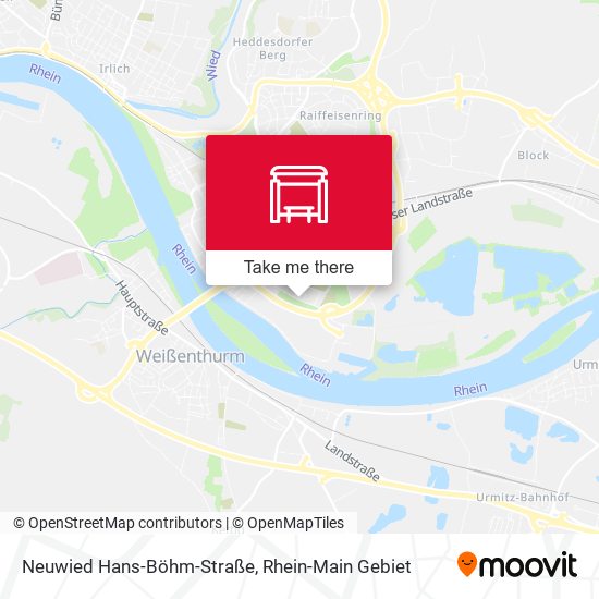 Neuwied Hans-Böhm-Straße map