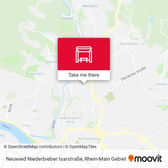 Карта Neuwied Niederbieber Isarstraße