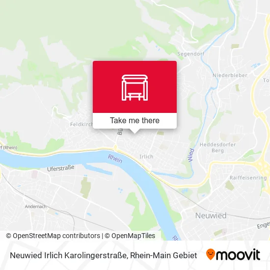 Карта Neuwied Irlich Karolingerstraße