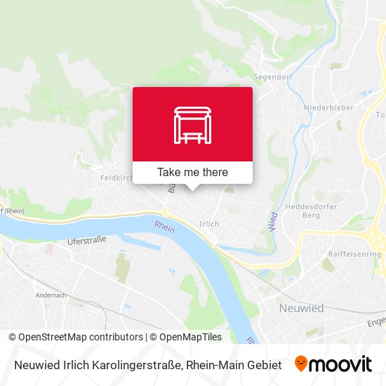Neuwied Irlich Karolingerstraße map