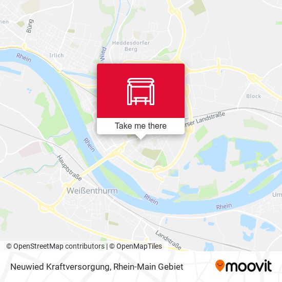 Карта Neuwied Kraftversorgung