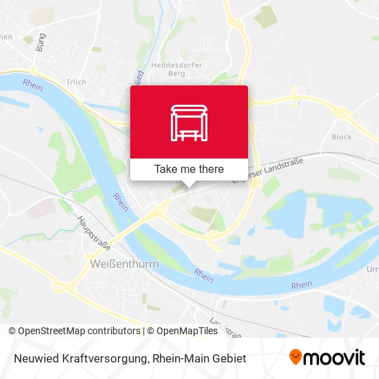 Карта Neuwied Kraftversorgung