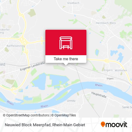 Карта Neuwied Block Meerpfad