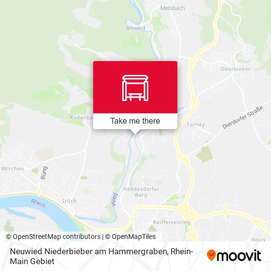 Карта Neuwied Niederbieber am Hammergraben