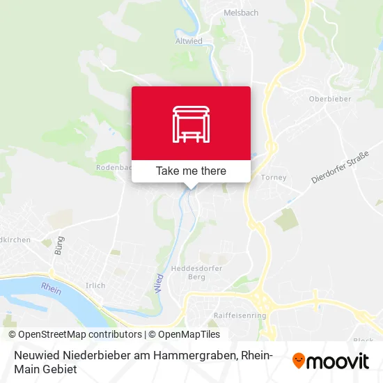 Карта Neuwied Niederbieber am Hammergraben
