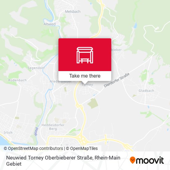 Neuwied Torney Oberbieberer Straße map