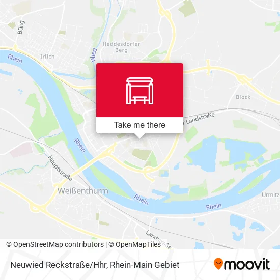 Карта Neuwied Reckstraße/Hhr