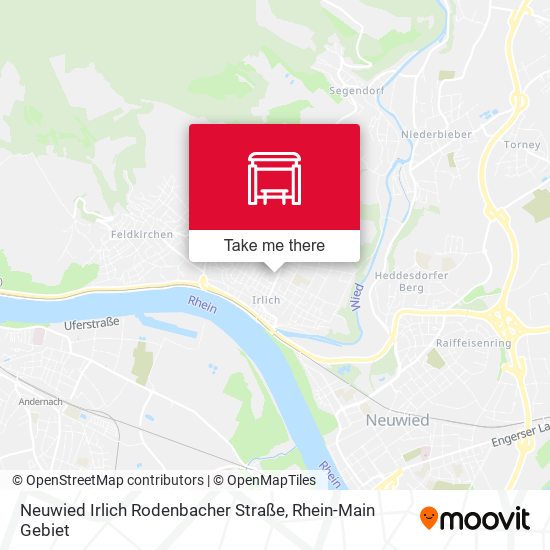 Neuwied Irlich Rodenbacher Straße map