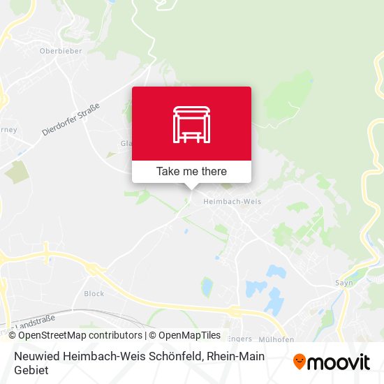 Neuwied Heimbach-Weis Schönfeld map