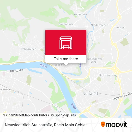 Карта Neuwied Irlich Steinstraße