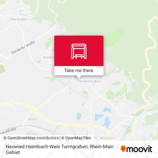 Карта Neuwied Heimbach-Weis Turmgraben