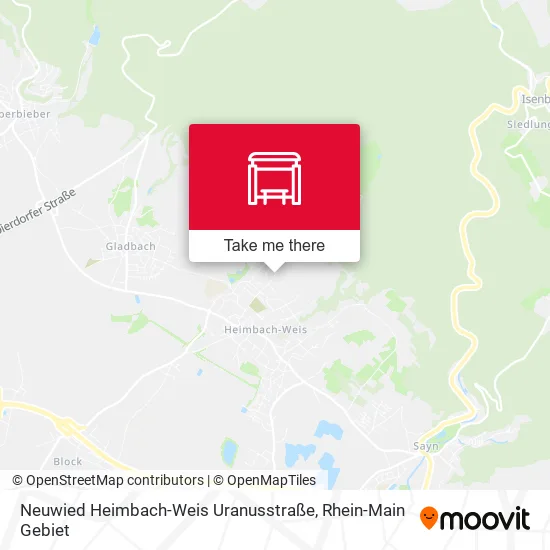Карта Neuwied Heimbach-Weis Uranusstraße