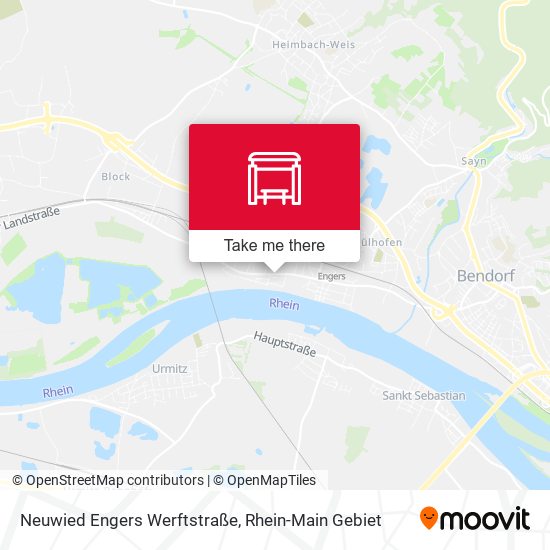 Neuwied Engers Werftstraße map