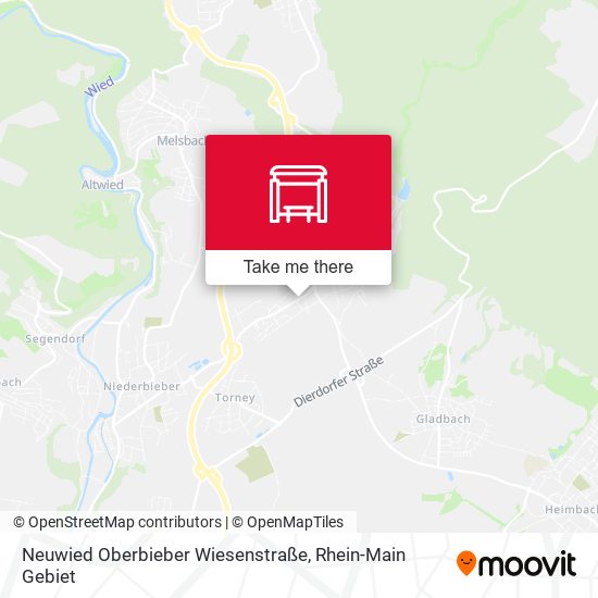 Neuwied Oberbieber Wiesenstraße map