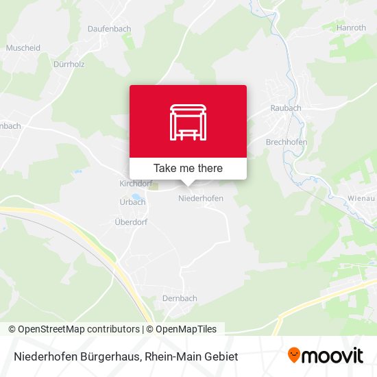Niederhofen Bürgerhaus map