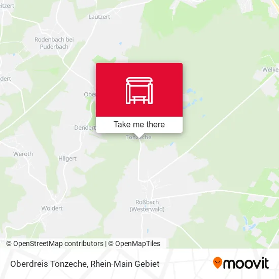 Карта Oberdreis Tonzeche