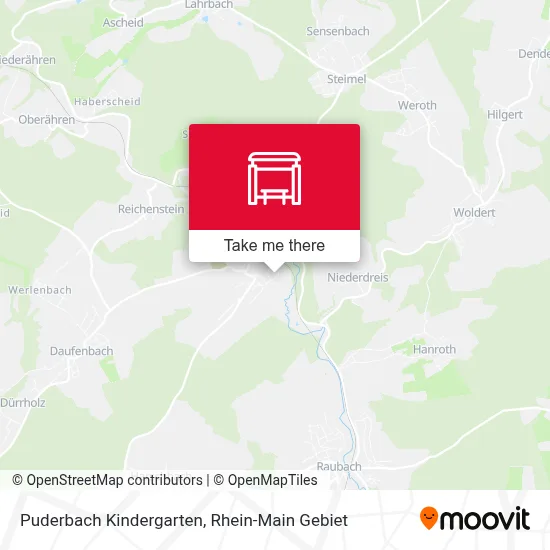 Puderbach Kindergarten map