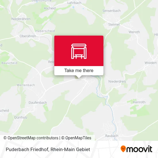 Puderbach Friedhof map