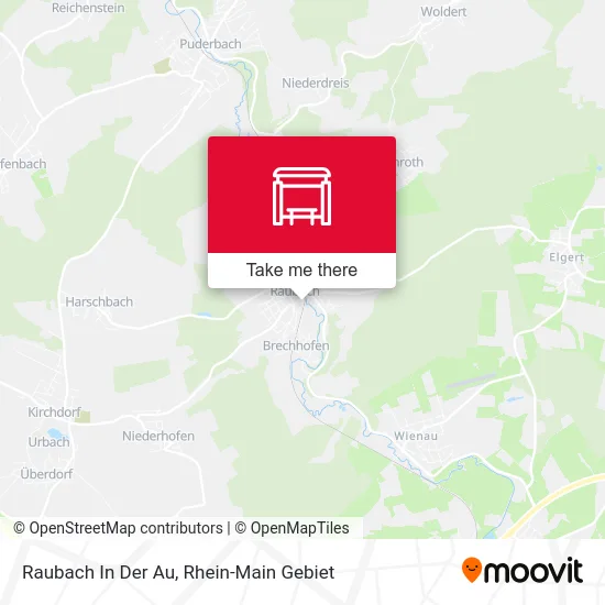 Raubach In Der Au map