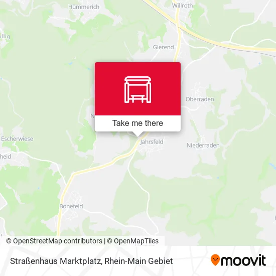 Карта Straßenhaus Marktplatz