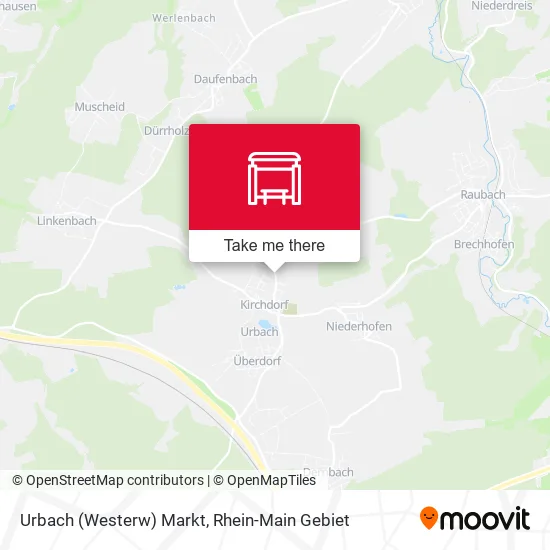 Urbach (Westerw) Markt map