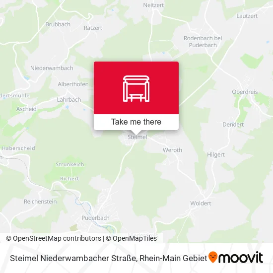 Карта Steimel Niederwambacher Straße