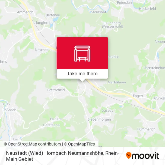 Neustadt (Wied) Hombach Neumannshöhe map